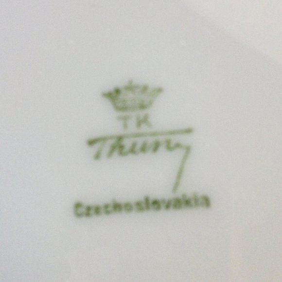 Vintage 1930's TK Thun China Dessert Bowls - Picture 5 of 5